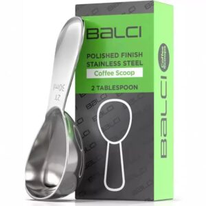 Stainless steel coffee scoop