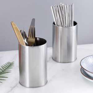 Stainless Steel Circular draining water Chopstick Holder