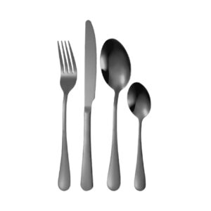 24-Piece Stainless Steel Tableware Set