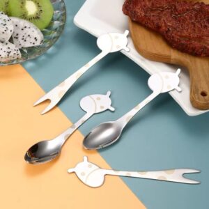 Children's Stainless Steel Fork for scraping mud fruit fork