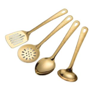 Stainless Steel Stone texture and hammer texture spatula the soup spoon
