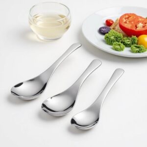 304 Stainless Steel Thickened and durable Soup Spoon